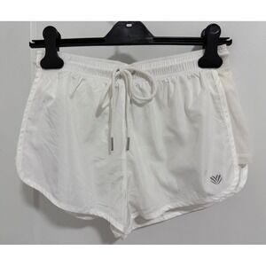 Forever 21 White Mesh Trim Athletic Running Shorts Women's‎ Size S NWT